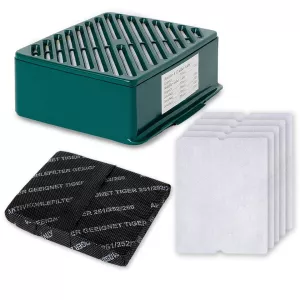 Aktivfiltersystem 5 Motorschutzfilter Filter passend für Vorwerk Tiger 251 252