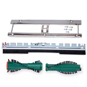 Set passend für Vorwerk Elektrobürste EB 350 351 Bodenblech Ersatzbürsten