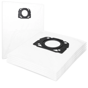 5 Staubsaugerbeutel für Kärcher WD 7 Control P S 30 6 35 T 1.628-385.0 passend