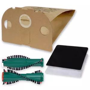 10 Staubsaugerbeutel Bürsten geeignet für Vorwerk Tiger VT 251 und VT 252