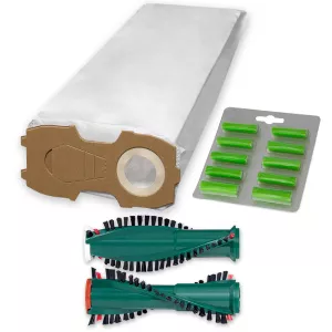 12 Filtertüten Staubbeutel kompatibel zu Vorwerk Kobold 118 119 120 121 122 Duft Bürsten