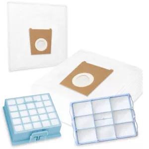 10 Staubbeutel Hepa Motorschutzfilter geeignet Siemens synchropower VS06G2410/03