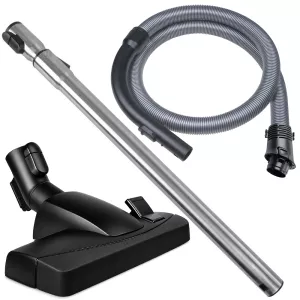 Griff Rohr Düse kompatibel für Miele S5000 S5 Serie Möbelschutz Schwarz